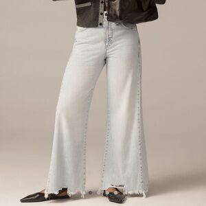 Anthro Pilcro Adi Curly High Rise Flare Jeans